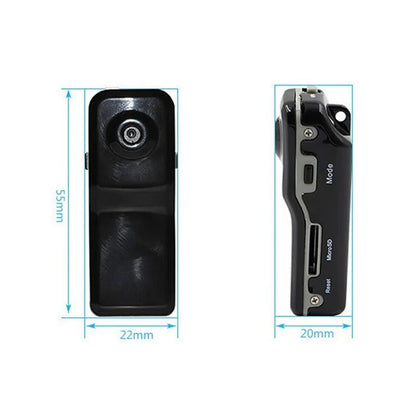 Mini Caméra Enregistreur Vocal Ultra-Compacte – Discrétion & Performance