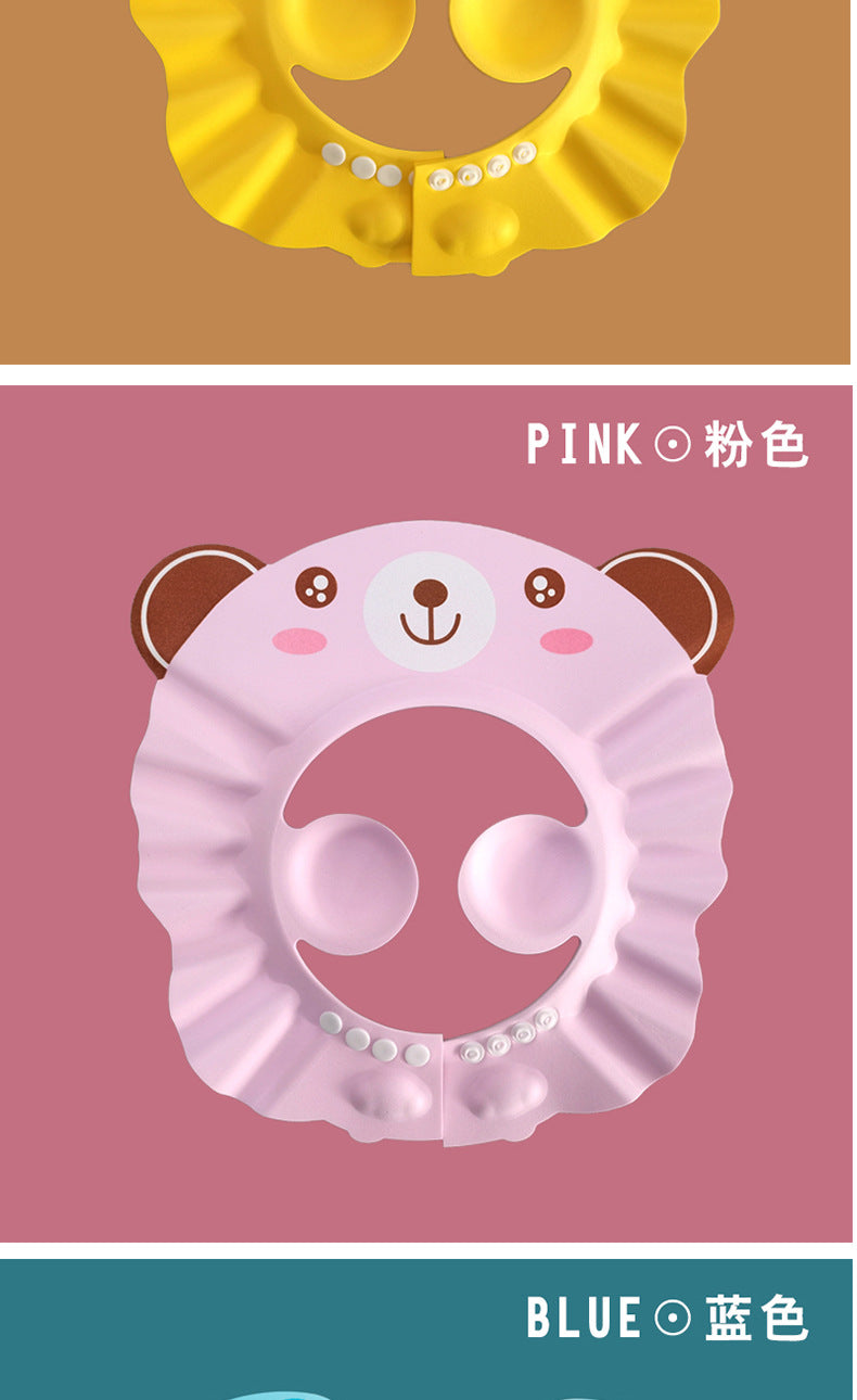 security baby head  cap for bath