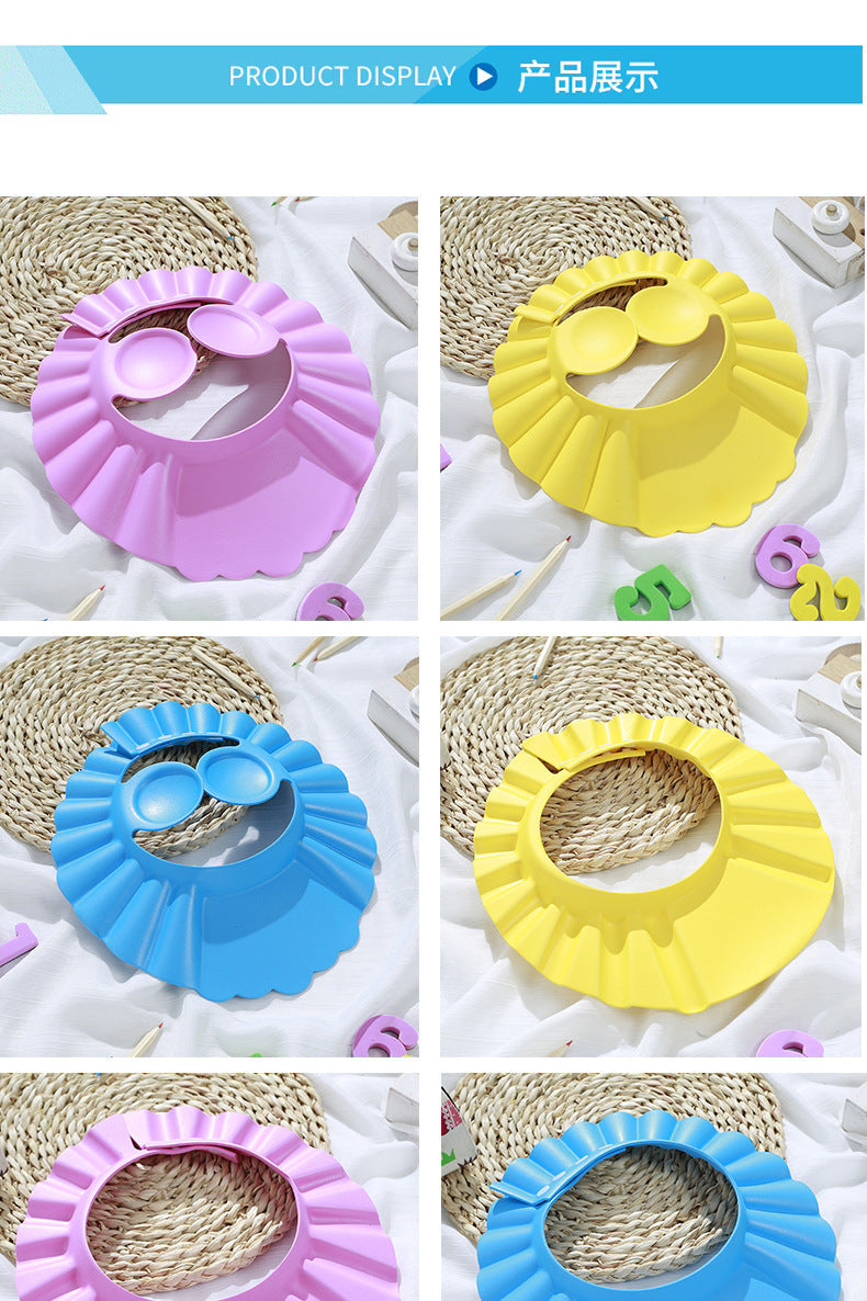 security baby head  cap for bath
