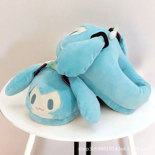 PANTOUFLESMIGNONNESBLEU