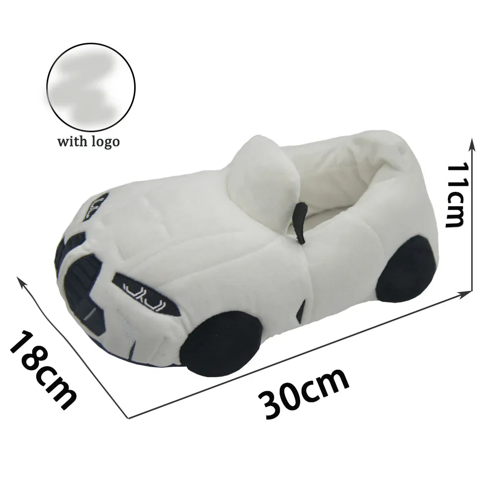 PANTOUFLES BLEU CAR