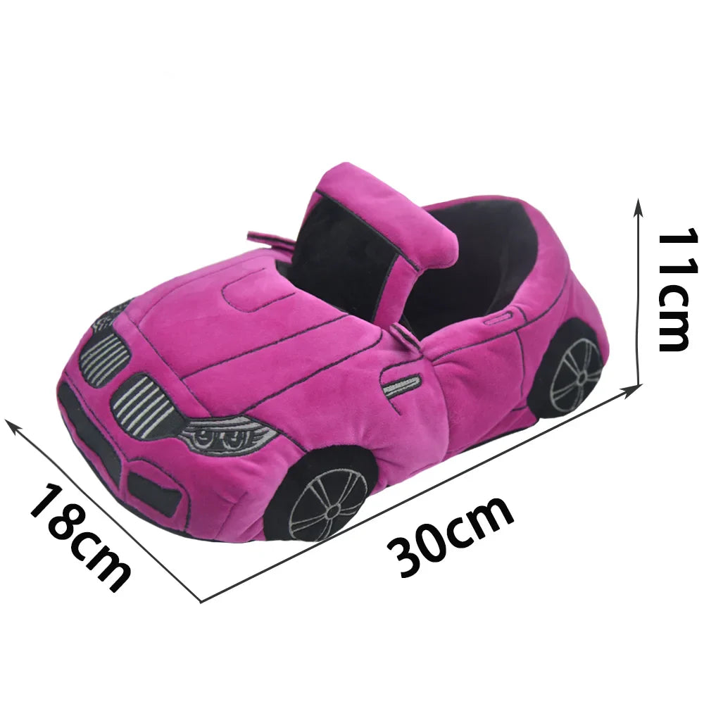 PANTOUFLES BLEU CAR