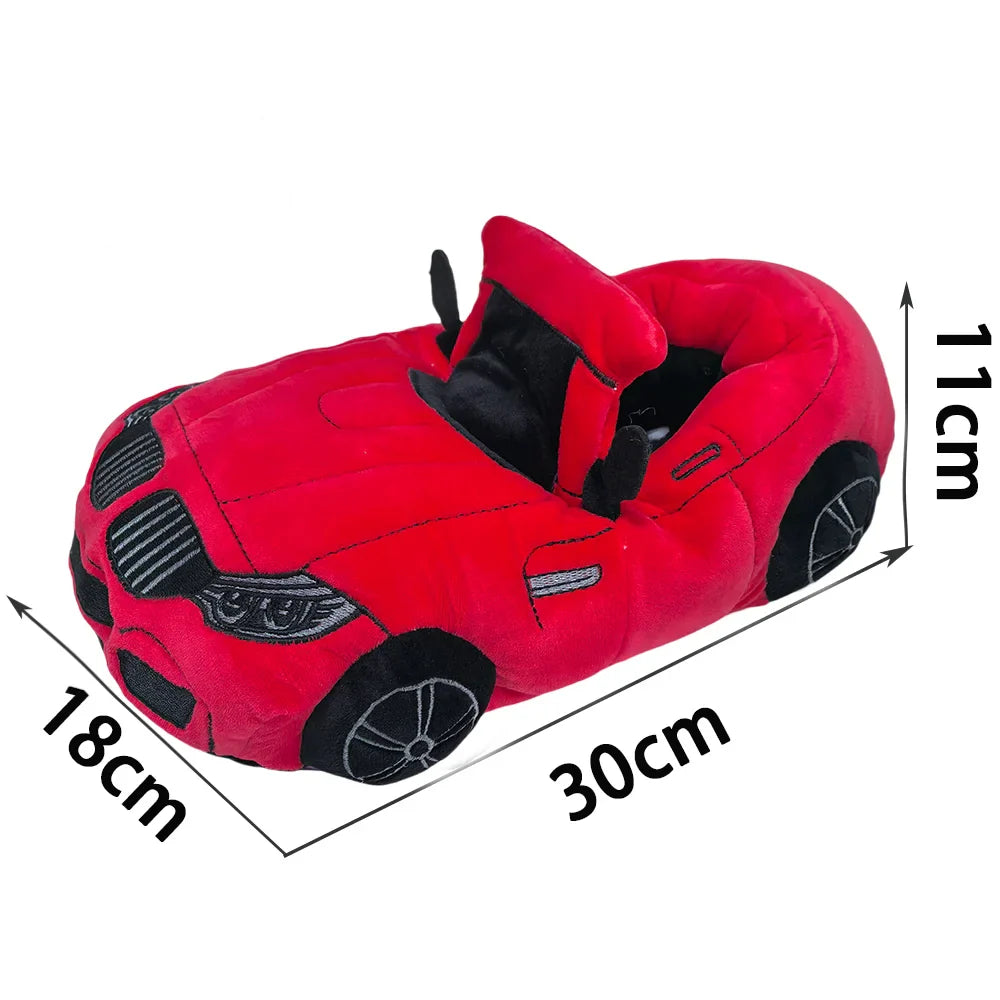 PANTOUFLES BLEU CAR