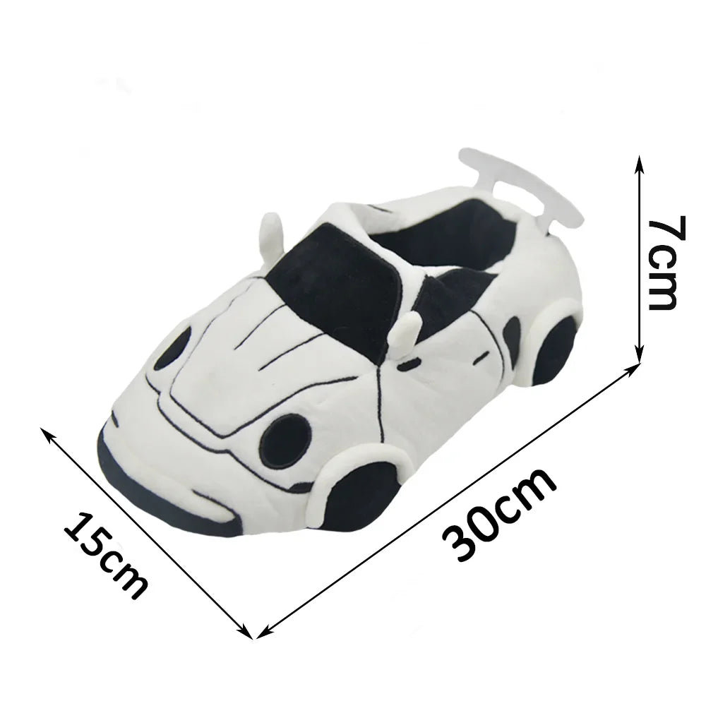 PANTOUFLES BLEU CAR