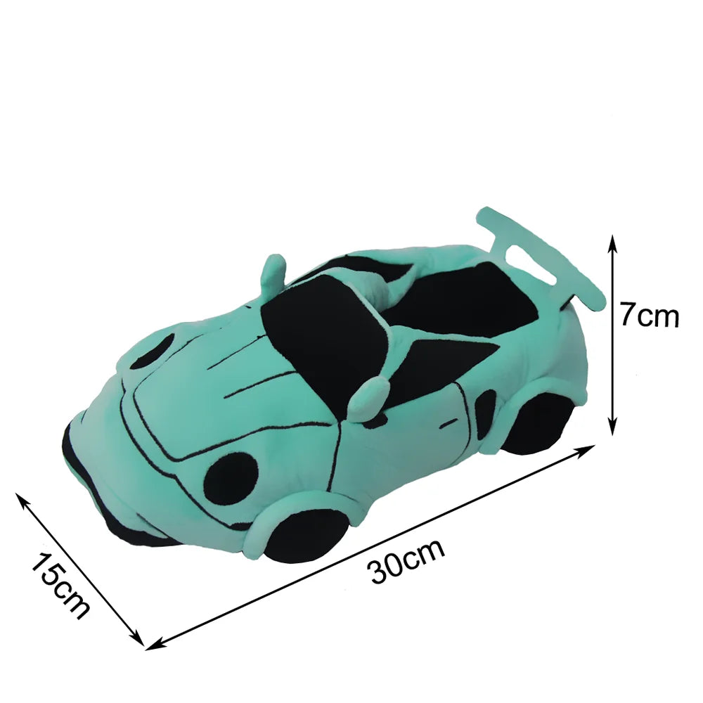 PANTOUFLES BLEU CAR