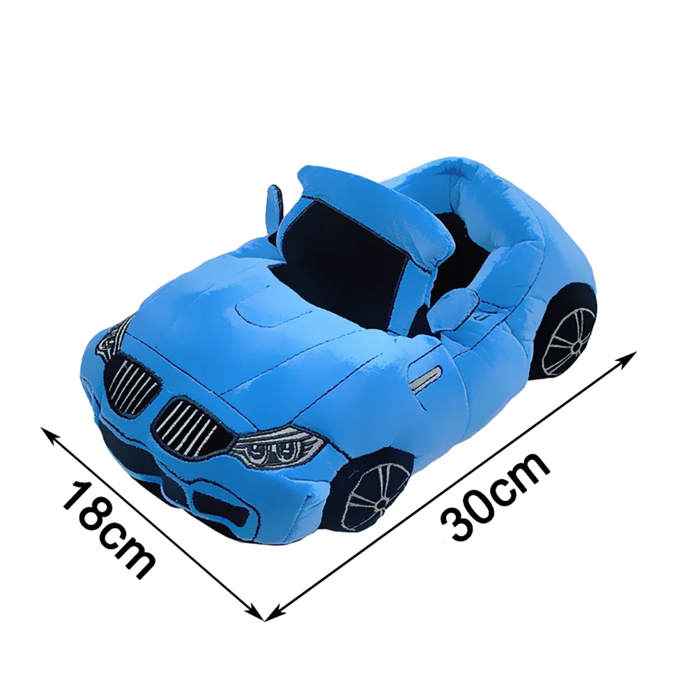 PANTOUFLES BLEU CAR