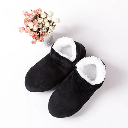 PANTOUFLES EN COTTON BLEU