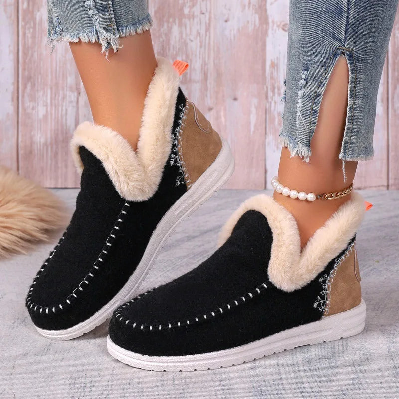 PANTOUFLES EN LAINE MOUTON BEIGE
