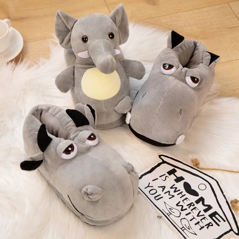 PANTOUFLES  ÉLÉPHANT