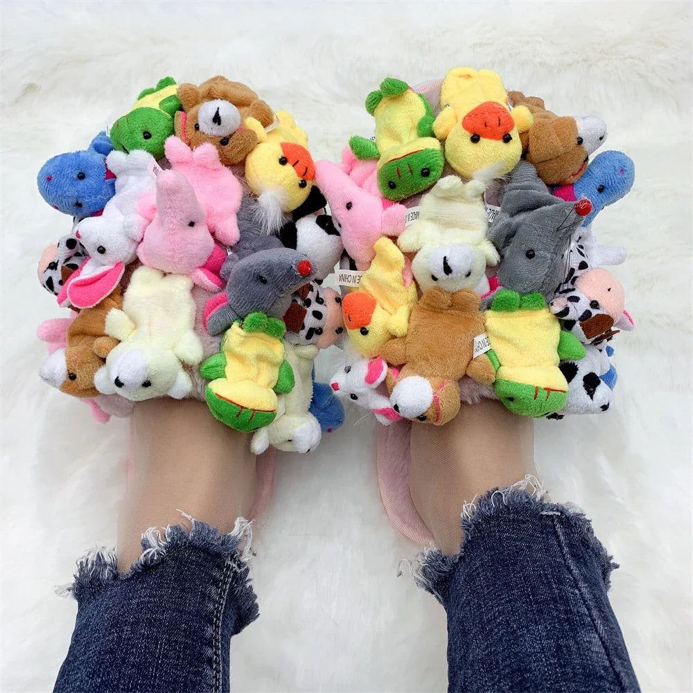 PANTOUFLES MULTICOLORES