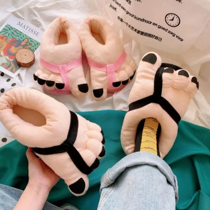 PANTOUFLES PIEDS LARGES