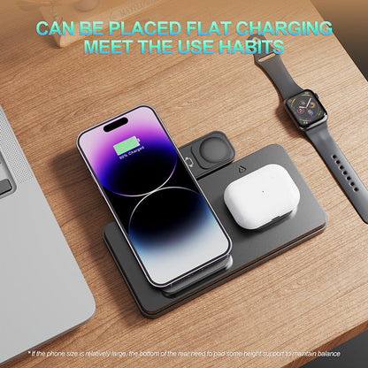 ⚡Chargeur Sans Fil 3-en-1 Pliable – Simplifiez Votre Recharge !⚡