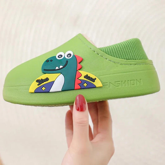 Pantoufle Dinosaure Garçon Fille