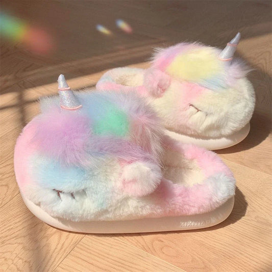 Pantoufle ambiance hivernale