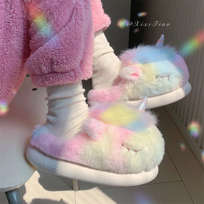 Pantoufle ambiance hivernale3