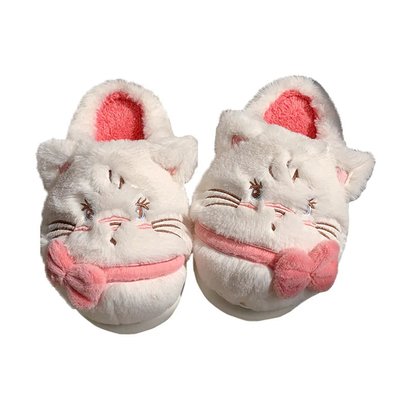 Pantoufle rembourrées en coton fille4