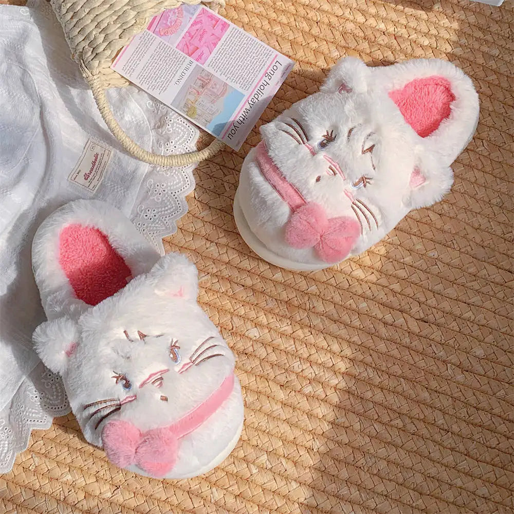 Pantoufle rembourrées en coton fille