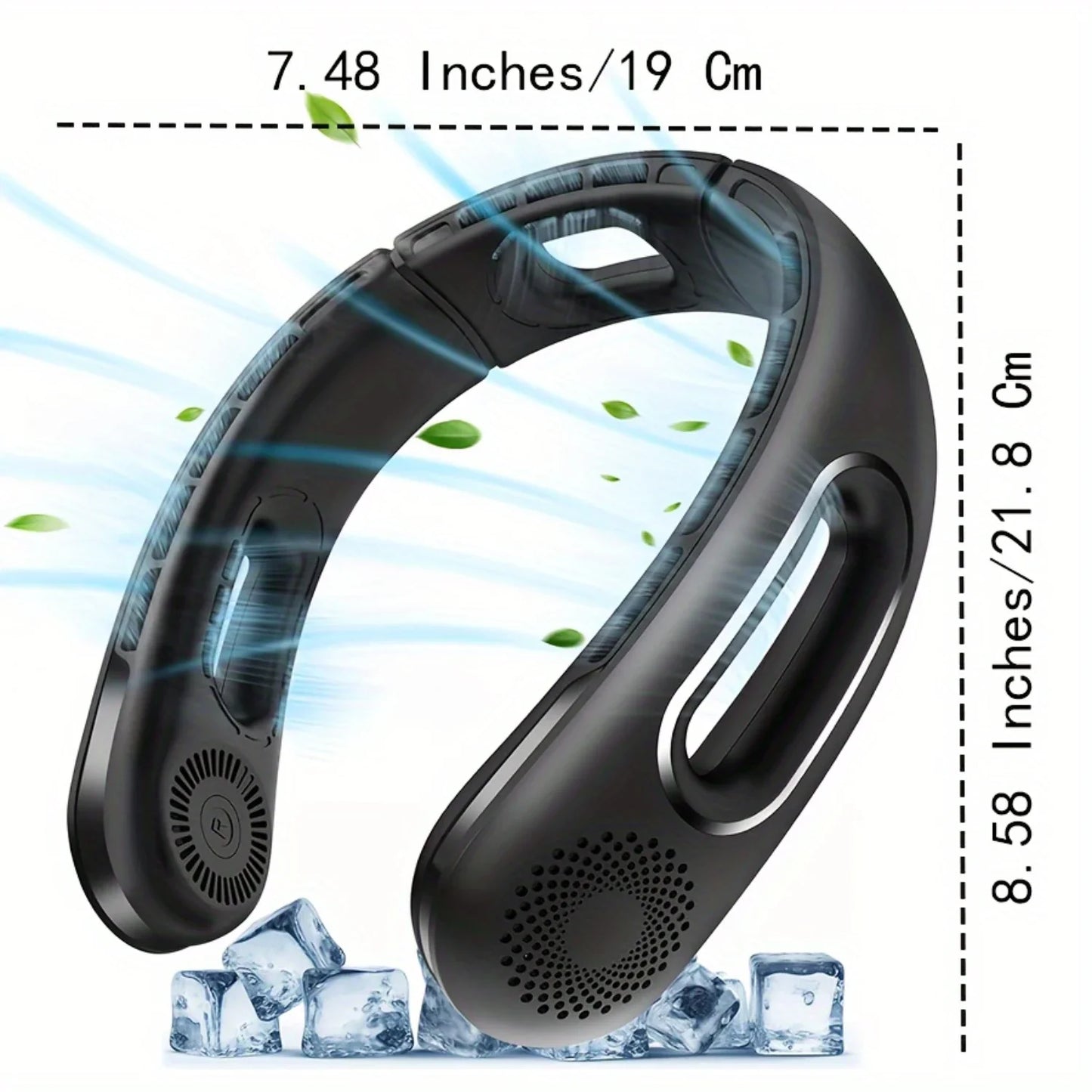 Portable Rechargeable Neck Fan