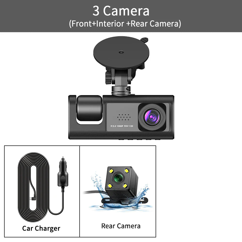 TriView HD Car Dash Cam