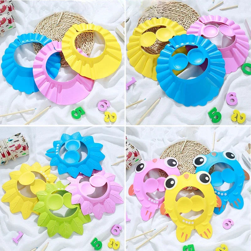 security baby head  cap for bath