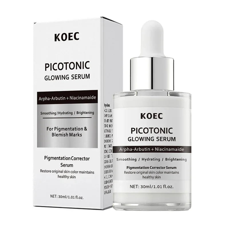 Sérum Anti-âge raffermissant les pores à épicule rose, Ampoule éclaircissante hydratante et lissante pour le visage, soin brillant coréen pour la peau