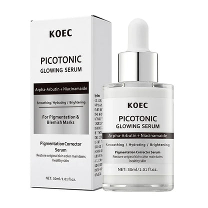 Sérum Anti-âge raffermissant les pores à épicule rose, Ampoule éclaircissante hydratante et lissante pour le visage, soin brillant coréen pour la peau