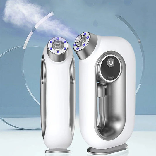 Pulvérisateur de brume hydratant pour la peau du visage, aérographe, nettoyage en profondeur du visage, injecteur d'oxygène, compresseur de brosse à Air sans fil