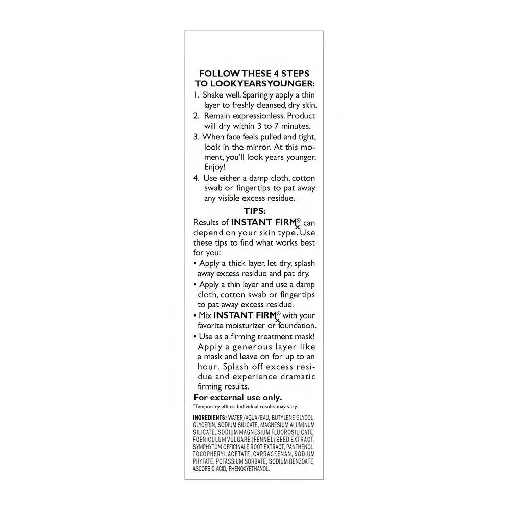 Raffermissant Temporaire pour le Visage, Soin de la Peau, Regard Lisse Optimiste, Ridules, Déformes Profondes, Pores Instantanés, 30 ml