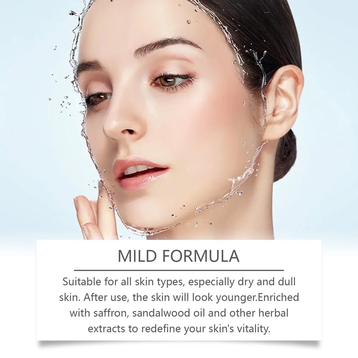 Sérum de safran Anti-rides, raffermissant, hydratant, lisse, adoucit, augmente l'élasticité de la peau, prévient la sécheresse, huile essentielle pour le visage