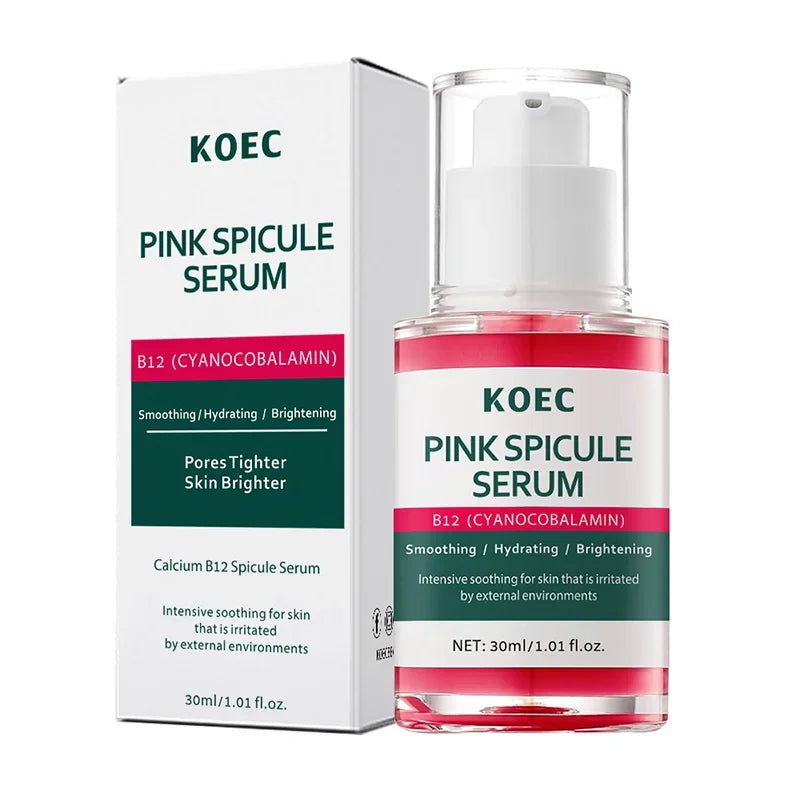 Sérum Anti-âge raffermissant les pores à épicule rose, Ampoule éclaircissante hydratante et lissante pour le visage, soin brillant coréen pour la peau