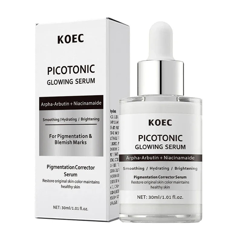 Sérum Anti-âge raffermissant les pores à épicule rose, Ampoule éclaircissante hydratante et lissante pour le visage, soin brillant coréen pour la peau