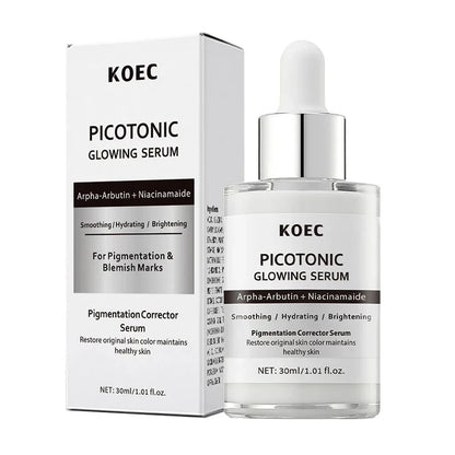 Sérum Anti-âge raffermissant les pores à épicule rose, Ampoule éclaircissante hydratante et lissante pour le visage, soin brillant coréen pour la peau