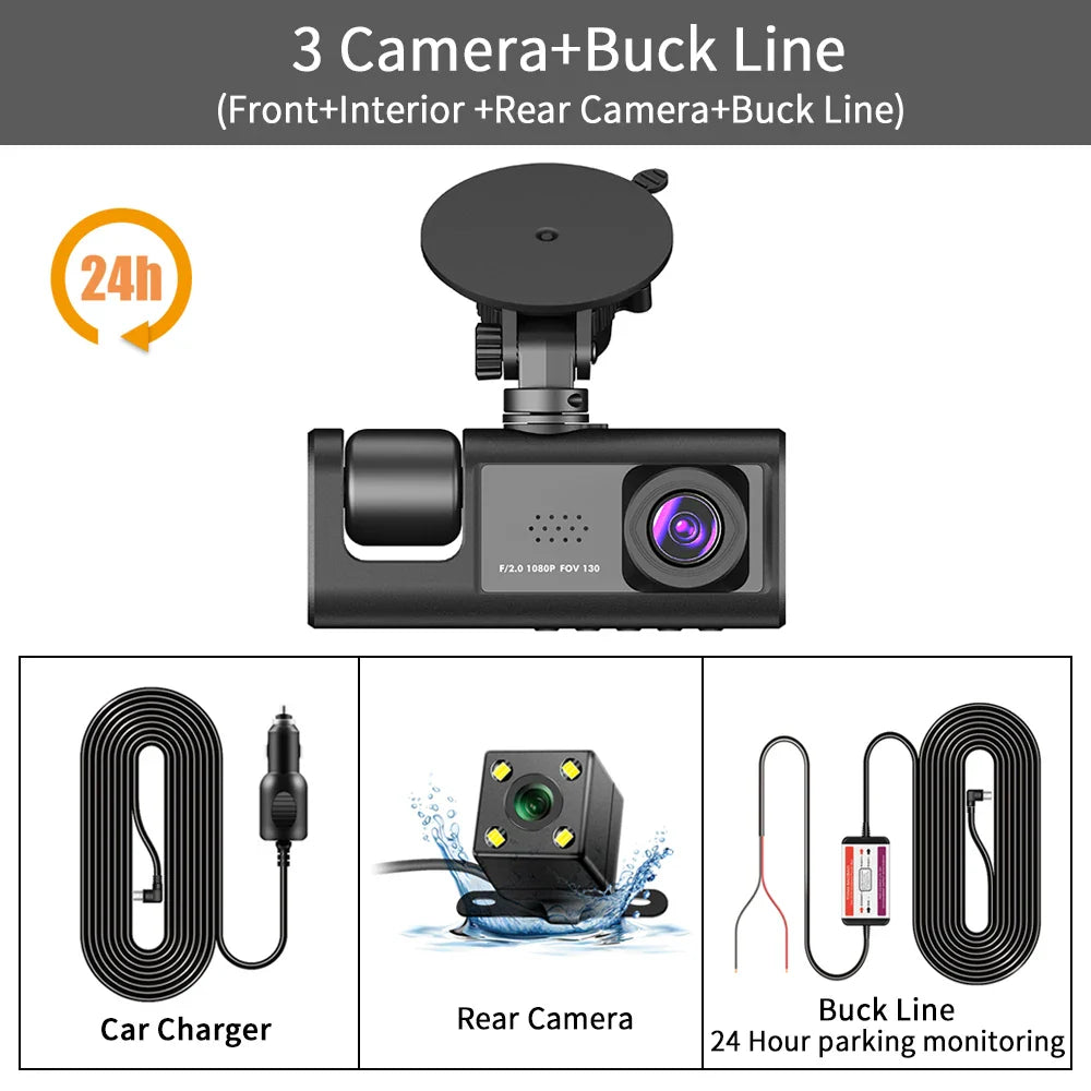 TriView HD Car Dash Cam