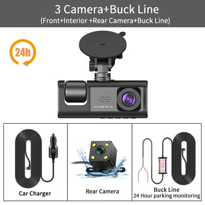 TriView HD Car Dash Cam