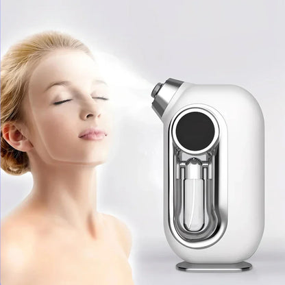 Pulvérisateur de brume hydratant pour la peau du visage, aérographe, nettoyage en profondeur du visage, injecteur d'oxygène, compresseur de brosse à Air sans fil