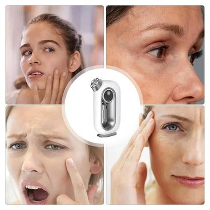 Pulvérisateur de brume hydratant pour la peau du visage, aérographe, nettoyage en profondeur du visage, injecteur d'oxygène, compresseur de brosse à Air sans fil