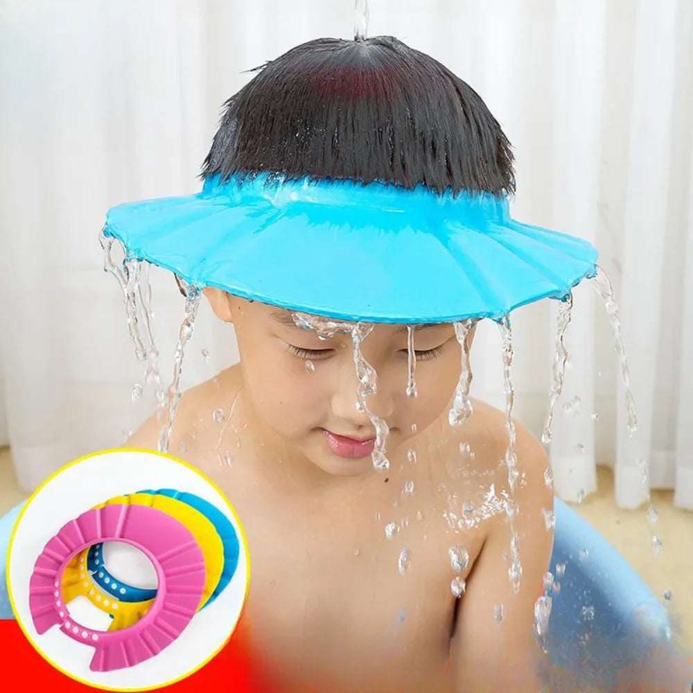 security baby head  cap for bath