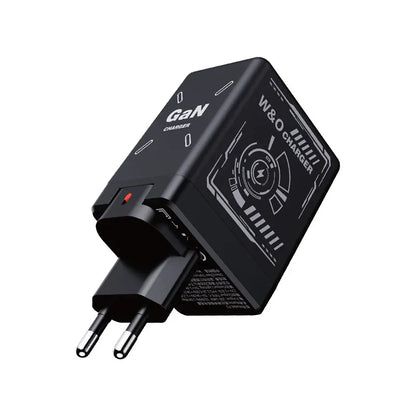 W&O 20W GaN Fast Charger with Type-C & Lightning Cable
