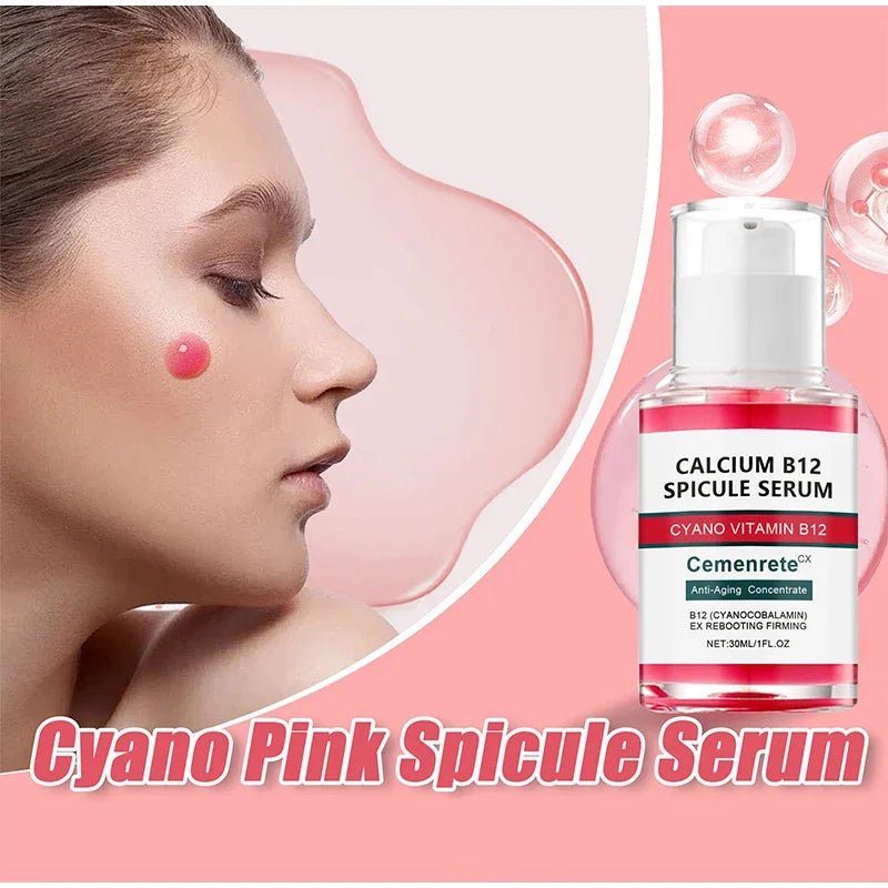 Sérum Anti-âge raffermissant les pores à épicule rose, Ampoule éclaircissante hydratante et lissante pour le visage, soin brillant coréen pour la peau