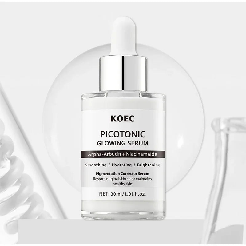 Sérum Anti-âge raffermissant les pores à épicule rose, Ampoule éclaircissante hydratante et lissante pour le visage, soin brillant coréen pour la peau