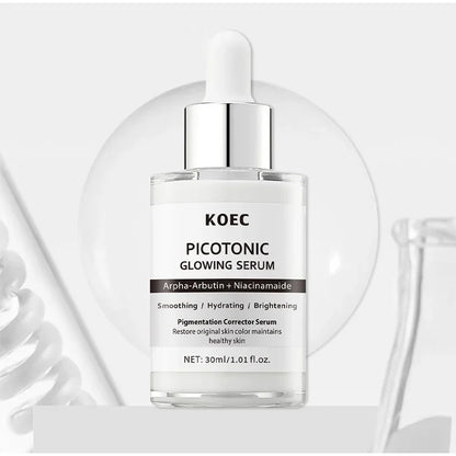 Sérum Anti-âge raffermissant les pores à épicule rose, Ampoule éclaircissante hydratante et lissante pour le visage, soin brillant coréen pour la peau