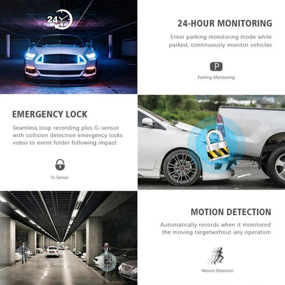 TriView HD Car Dash Cam