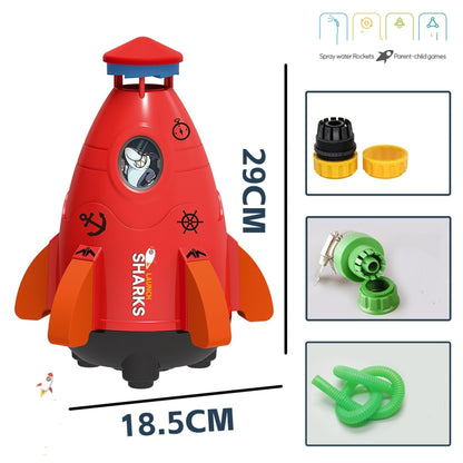Kinder-Weltraumraketen-Sprinkler 