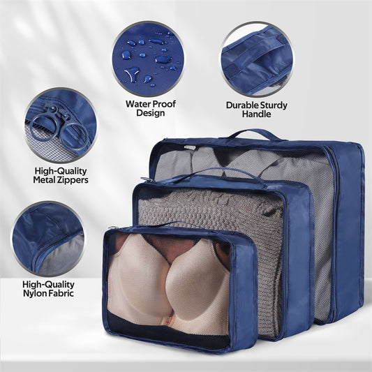 9-Piece Storage Bag Set – Travel & Home Organizer