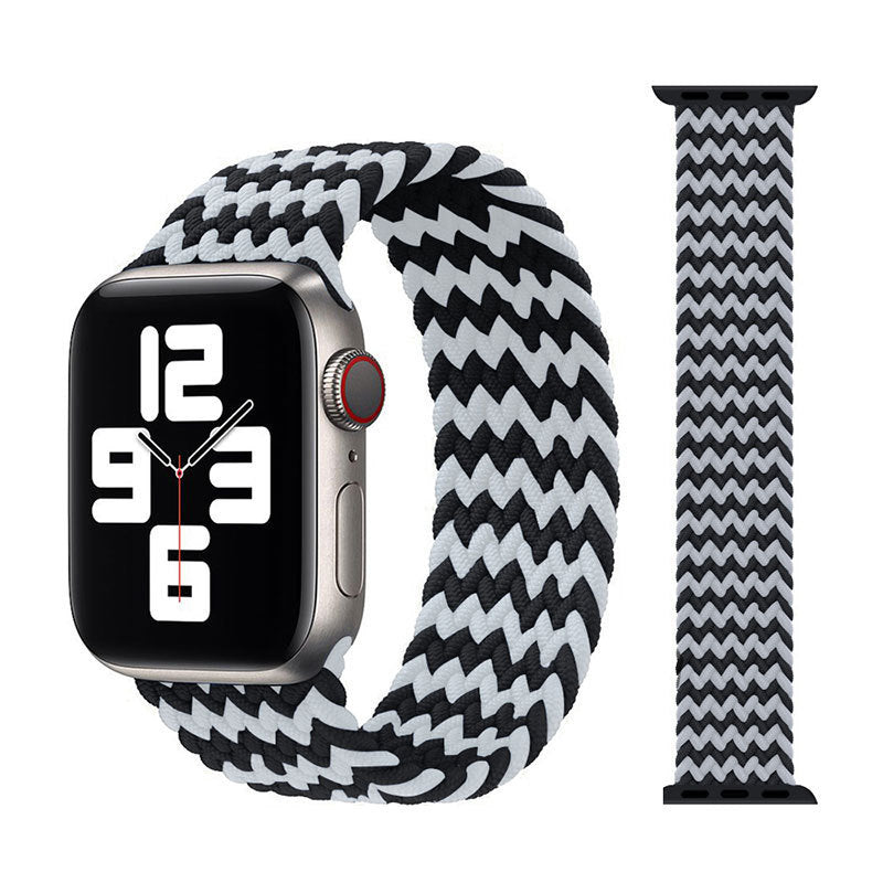 Braided Nylon Apple Watch Strap – Multiple Colors & Sizes