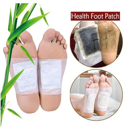Foot Pads – Patchs Détox Naturels pour les Pieds (Lot de 10)