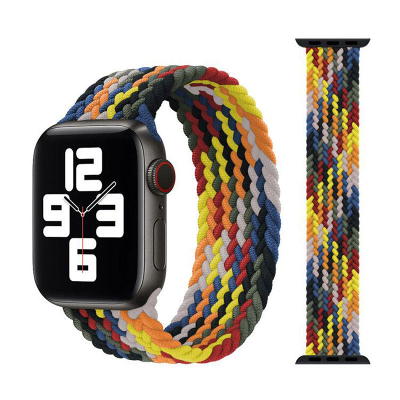 Braided Nylon Apple Watch Strap – Multiple Colors & Sizes
