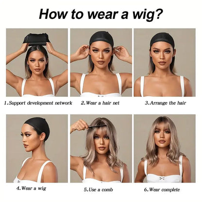 Long Curly Wig 100% Premium Fiber