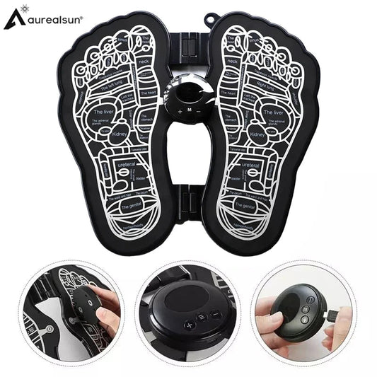 🌟 Tapis de Massage EMS pour Pieds – Relaxation & Santé 🌟