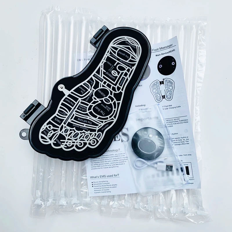 🌟 Tapis de Massage EMS pour Pieds – Relaxation & Santé 🌟